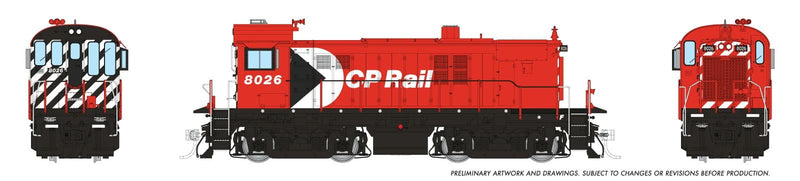 PREORDER Rapido HO 36611 MLW RS-23 Diesel Locomotive, Canadian Pacific