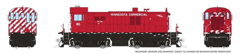 PREORDER Rapido HO 36616 MLW RS-23 Diesel Locomotive, Minnesota Commercial