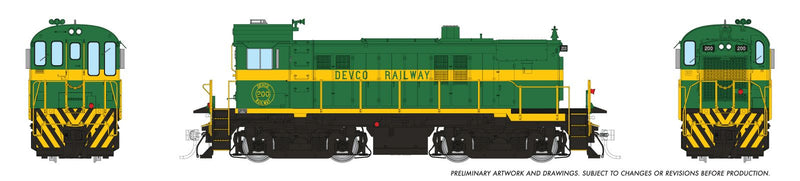 PREORDER Rapido HO 36119 MLW RS-23 Diesel Locomotive, Devco
