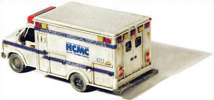 GHQ 51-012 Ambulance - Kit, N Scale