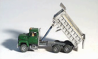 GHQ 53-013 9000 Dump Truck - Kit, N Scale