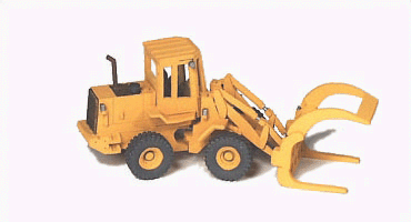 GHQ 53-014 Logging Equipment (Unpainted Metal Kit) -- Log Loader, N Scale