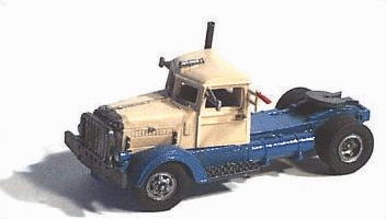 GHQ 56-006 American Truck - (Unpainted Metal Kit) -- 1941 Model 344 Tractor Only, N Scale