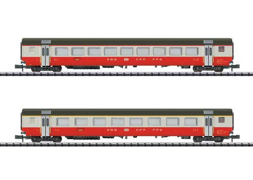 Minitrix N 18721 Swiss Express EW III 2-Car Set Part 2, Swiss Federal Railways SBB