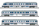 PREORDER Minitrix N T18289 Replacement Train Commuter Cab Car & Coach 3-Car Set, Train Rental, Inc.