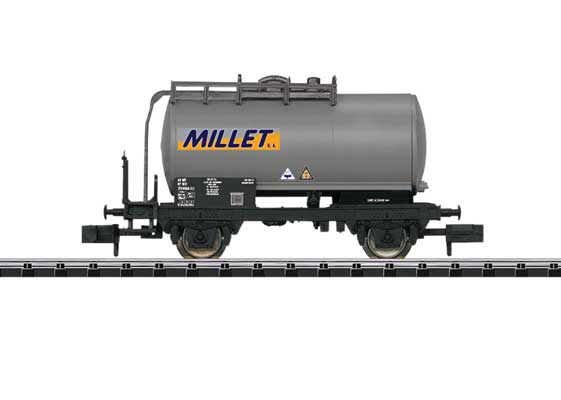 PREORDER Minitrix N 18098 Two-Axle Tank Car, Hobby Millet