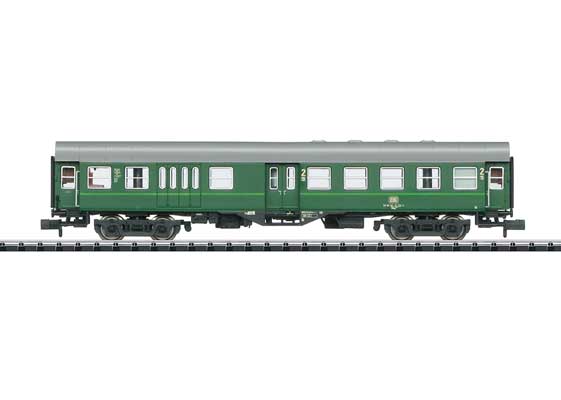 PREORDER Minitrix N 18455 Type BDyg 532 2nd Class Rebuild Combine, German Federal Railroad DB