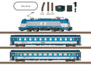PREORDER Minitrix HO 21505 Czech State Railroad CD Passenger Train Starter Set Class 380 Electric, 2 Cars, Track Oval, Command Station (DCC and Sound)