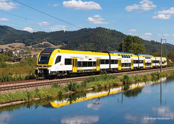 PREORDER Minitrix HO 25463 Siemens Desiro HC Class 1462/1862 4-Car Train German Railroad DBAG (DCC and Sound)