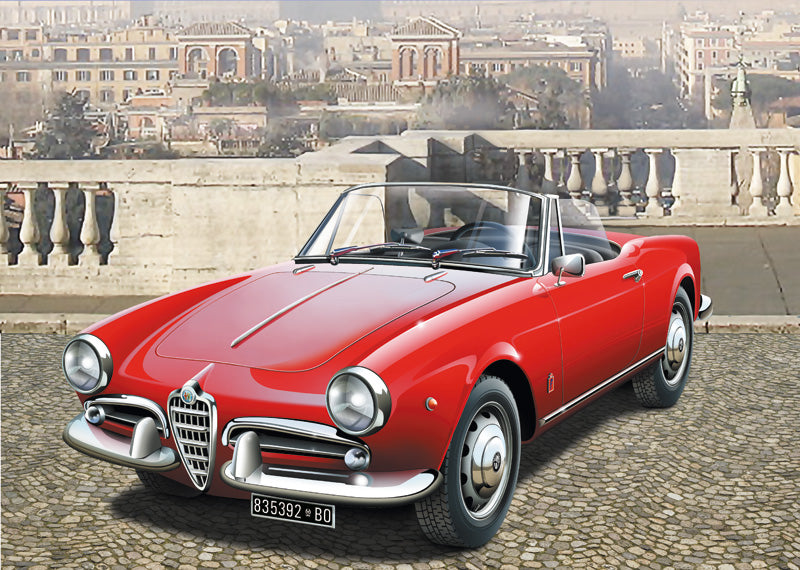 Italeri 3653 - SCALE 1 : 24 ALFA ROMEO GIULIETTA SPIDER 1300