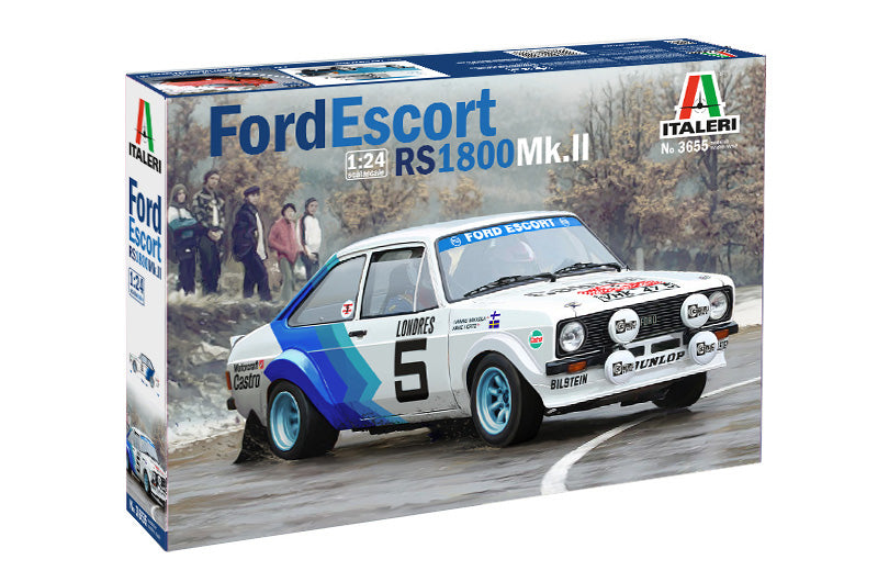 Italeri 3655 - SCALE 1 : 24 FORD ESCORT RS1800 Mk.II