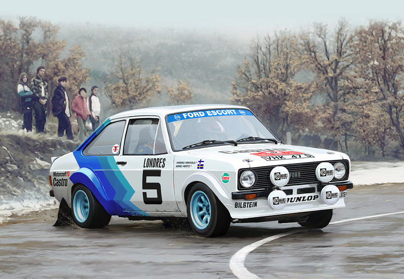 Italeri 3655 - SCALE 1 : 24 FORD ESCORT RS1800 Mk.II