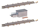 Faller HO 120320 Freight Car Yard Retarders with Operator's Shanty, Laser-Cut Kit, Retarders: 8-1/2 x 2 x 1/4" 21.5 x 5 x .6cm