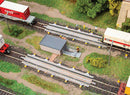 Faller HO 120320 Freight Car Yard Retarders with Operator's Shanty, Laser-Cut Kit, Retarders: 8-1/2 x 2 x 1/4" 21.5 x 5 x .6cm