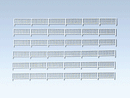 Faller N 272401 Fencing, Era III, Total Length: 32-1/8" 81.6cm