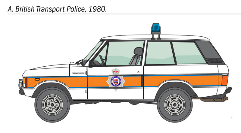 Italeri 3661 - SCALE 1 : 24 RANGE ROVER POLICE