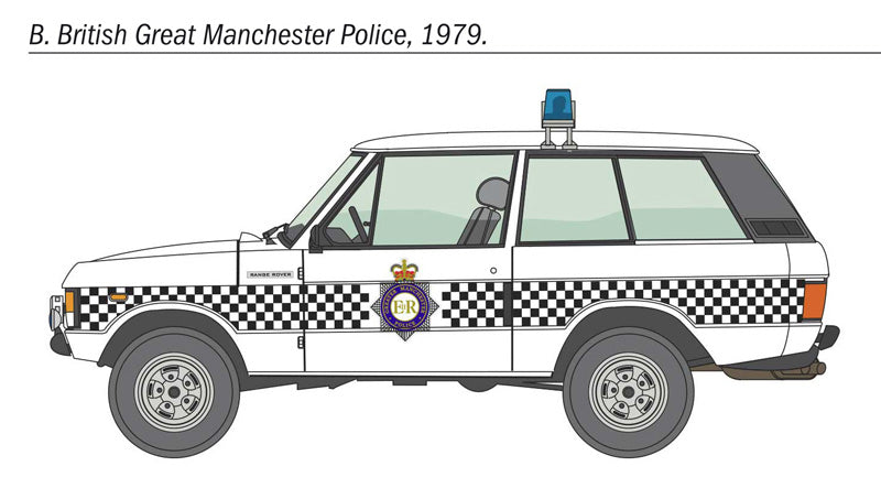 Italeri 3661 - SCALE 1 : 24 RANGE ROVER POLICE