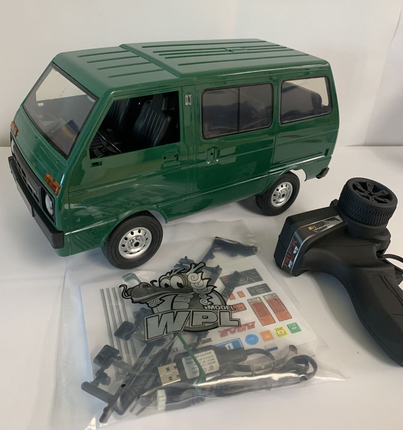 Imex 77774 Rtr RC Van Green 1/10 2.4 Ghz