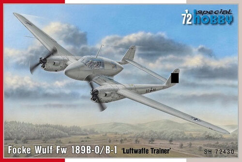 Special Hobby 1/72 Focke Wulf Fw 189B-0/B-1 Luftwaffe Trainer