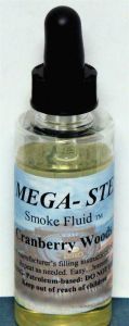 JT's Mega Steam O/HO 121 Smoke Fluid 2 Oz. Bottle, Cranberry Woods