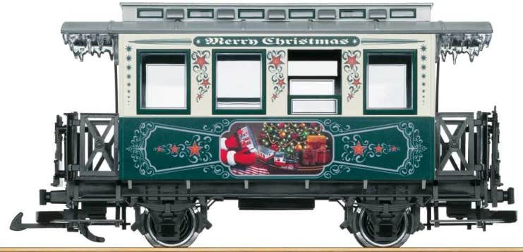LGB G 36923 Christmas Car, Merry Christmas