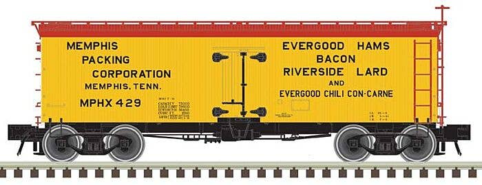 Atlas HO 20007198 36' Wood Reefer, Master, Memphis Packing Corporation