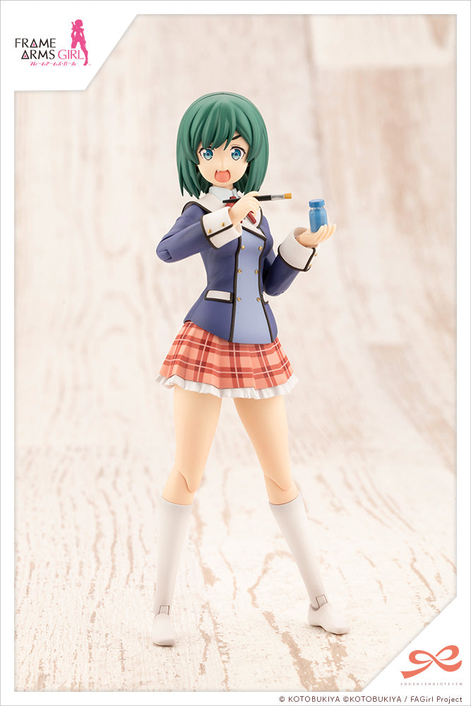 KOTOBUKIYA JK038 Bukiko Kotobuki 【WAKABA GIRLS’ HIGH SCHOOL WINTER CLOTHES】 Modeler's Edition 1:10