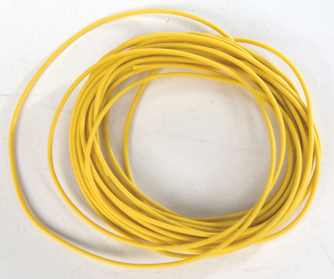 SoundTraxx  810151 30 AWG Super-Flexible Wire -- Yellow 10' 3.1m, All Scale