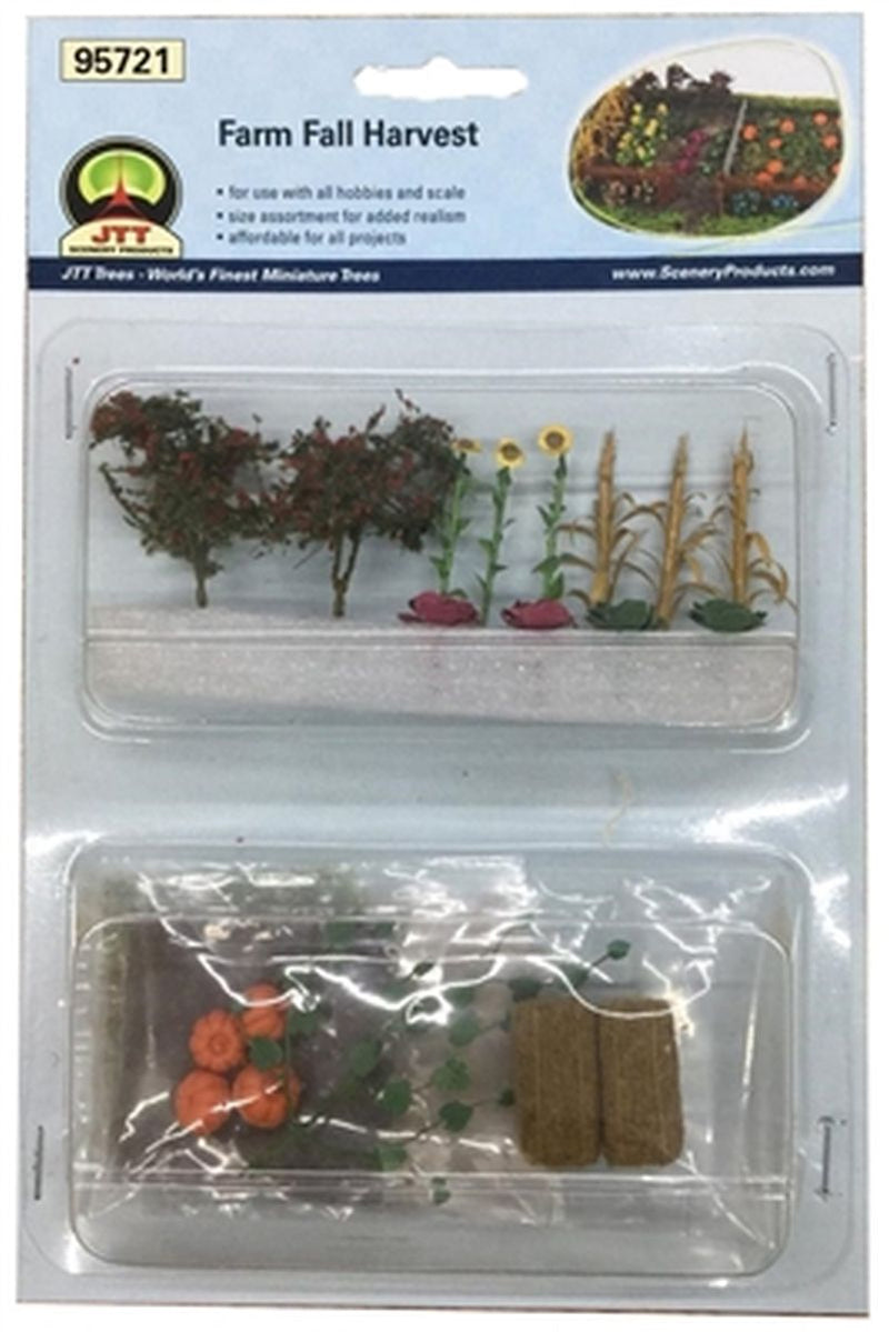 JTT Scenery Products 95721 Fall Farm Harvest Set