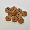 Model Shipways 342 9mm Deadeyes Walnut