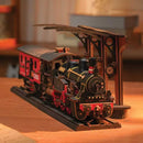 Robotime TGS01 Steam Journey Kit, 3D Wooden Puzzle