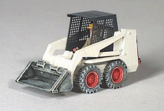 GHQ 61-001 Construction Equipment (Unpainted Metal Kit) -- "Bobcat" Skid-Steer Loader, HO