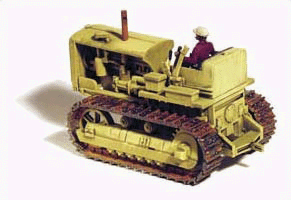 GHQ 61-011 Construction Equipment (Unpainted Metal Kit) -- 1940s Tracked Crawler, HO