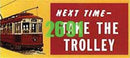Tichy Train Group N 2691 1920-1940s Next Time Take the Trolley Billboard Kit