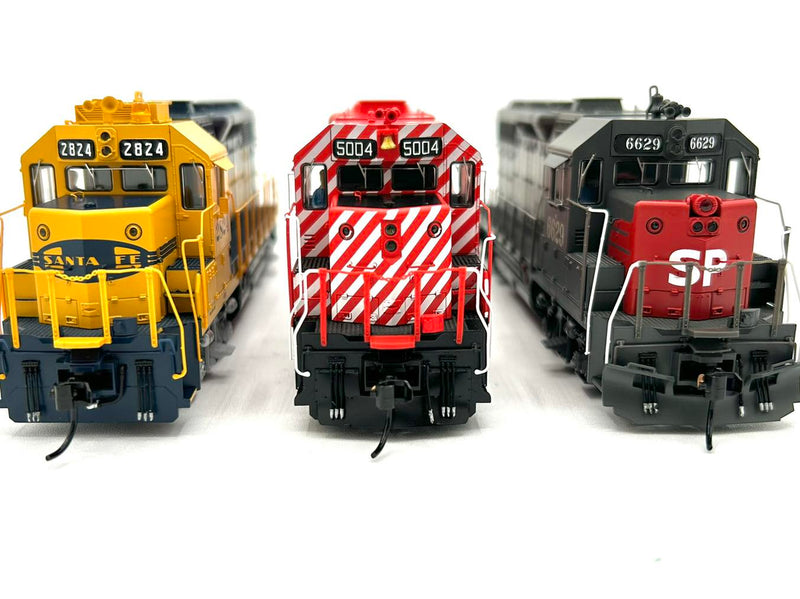 BLI 7531 EMD GP35, ATSF 2828, Blue Warbonnet, Paragon4 Sound/DC/DCC (GP35u), HO Scale