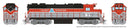 PREORDER Rapido HO 38542 EMD GP38 Low Nose with Extended Cab Locomotive, Bangor & Aroostook