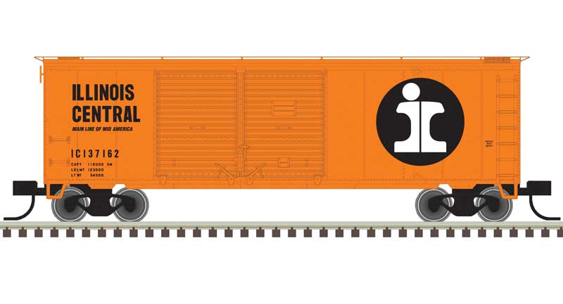 Atlas N 50006198 40' Double-Door Boxcar, Illinois Central