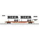 Atlas N 50006518 50' Piggyback Flatcar with Two 24' Trailers, Conrail