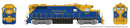 PREORDER Rapido HO 38571 EMD GP38 Low Nose Locomotive, New England Central
