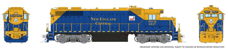 PREORDER Rapido HO 38568 EMD GP38 Low Nose Locomotive, New England Central