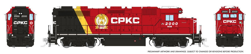 PREORDER Rapido HO 38076 EMD GP38 Low Nose Locomotive, Canadian Pacific Kansas City CPKC