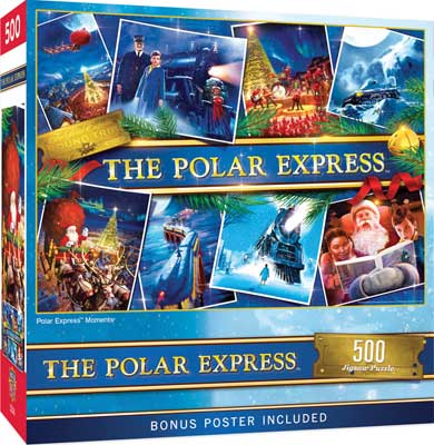 Train Enthusiast Vendors 323594 Polar Express Moments Christmas Puzzle -- 550 Pieces 18 x 24" 45.7 x 61cm