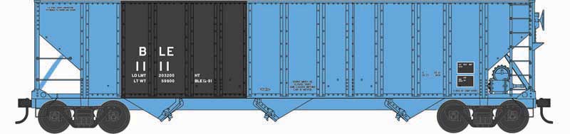 PREORDER Bowser N 38204 100 Ton Hopper Car, Bessemer & Lake Erie