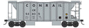 PREORDER Bowser N 38310 70-Ton 2-Bay Ballast Hopper with Closed Sides, Conrail
