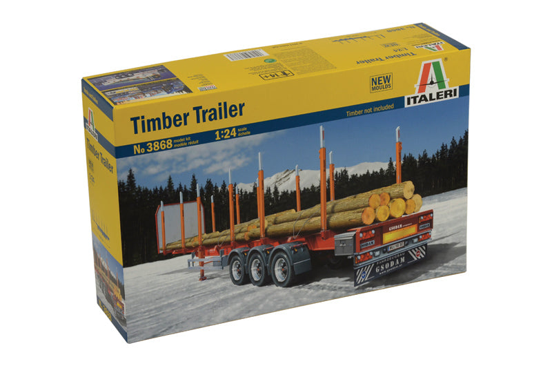 Italeri 3868 - SCALE 1 : 24 TIMBER TRAILER