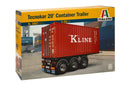 Italeri 3887 TECNOKAR 20' CONTAINER TRAILER 1:24