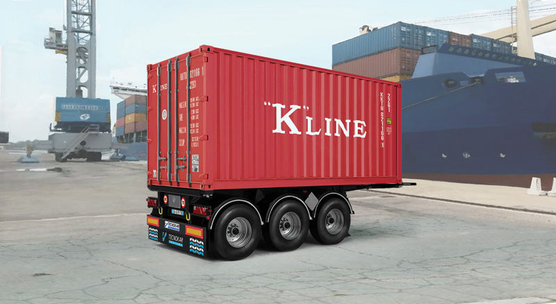 Italeri 3887 - SCALE 1 : 24 TECNOKAR 20' CONTAINER TRAILER