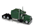 Trucks N Stuff HO W90005 Kenworth W900L dark green