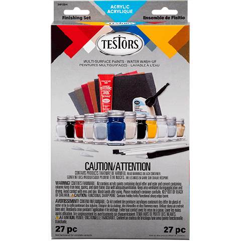 Rust-oleum 281234 Testors Acrylic Finishing Kit (12-Pack)