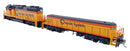 PREORDER Rapido HO 39523 EMD GP39 & EMD/Huntington SWMT Slug Set Locomotive, CSX